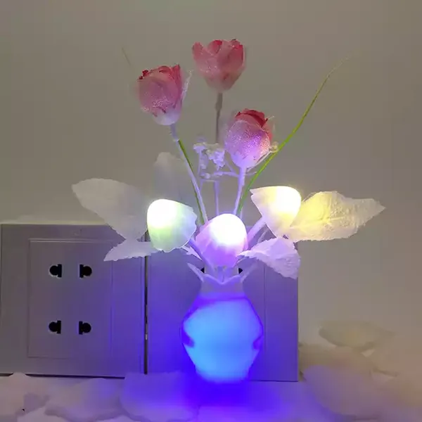 LED Sensor Mushroom Night Light – Creative Decorative Lamp for Bedroom